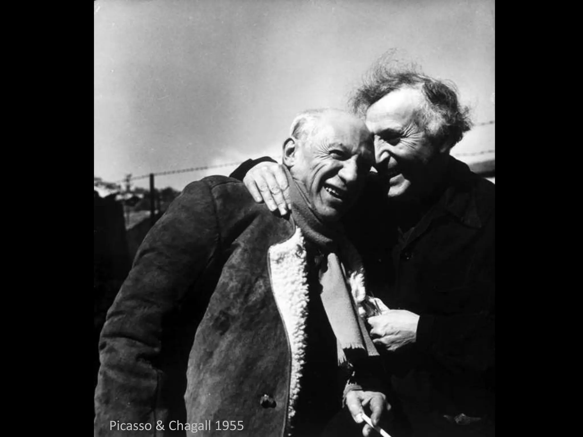 Picasso & Chagall 1955
 