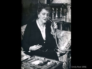 Emily Post 1946
 