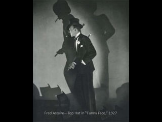 Fred Astaire—Top Hat in “Funny Face,” 1927
 