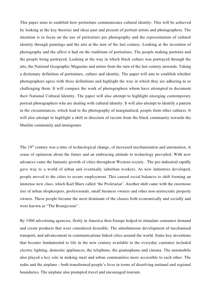 Cultural Mask Essay