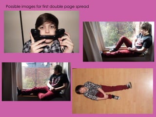 Possible images for first double page spread
 