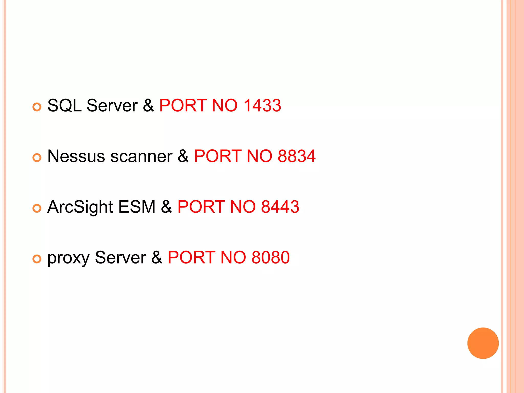 Ports And Protocols Pptx Ports And Protocols Pptx