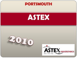 PORTSMOUTH ASTEX 2010 