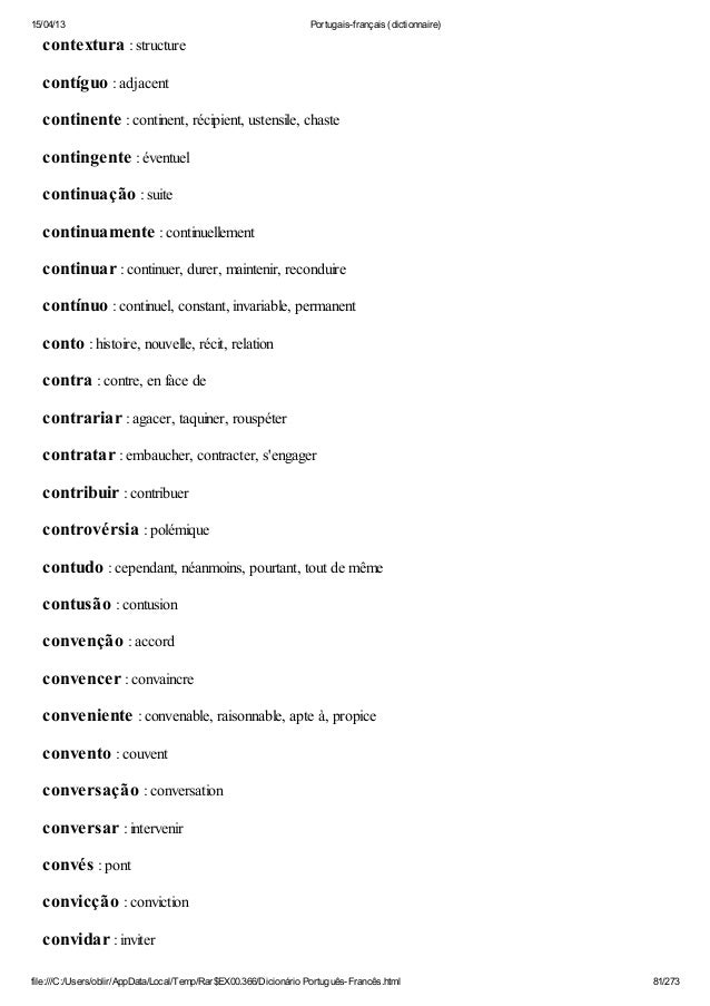 Téléchargement gratuit Images Portugais Francais Dictionnaire actualisé par