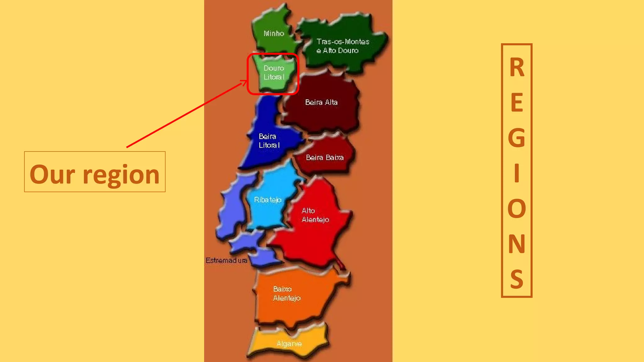 R
E
G
I
O
N
S
Our region
 