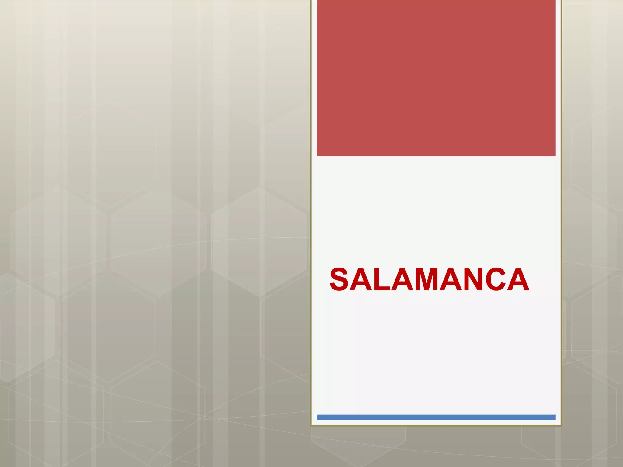 SALAMANCA