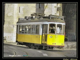Old tram of Lisbon  by  sacavem   