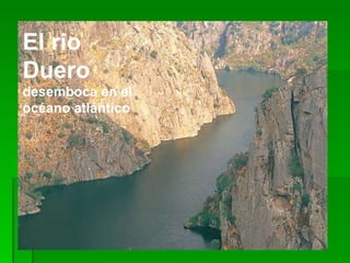 El rio Duero  desemboca en el océano atlántico 