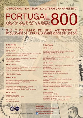 PORTUGAL 800