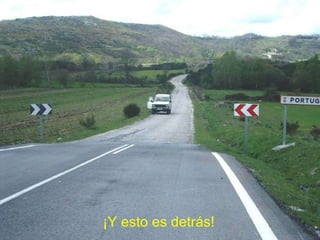 ¡Y esto es detrás! 