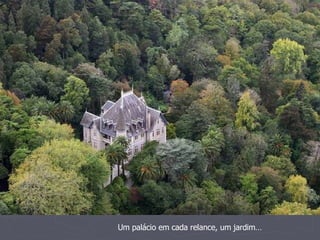 Um palácio em cada relance, um jardim… 
