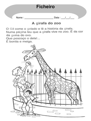 Ficheiro Nome : ______________________ Data : ___/___/___ 