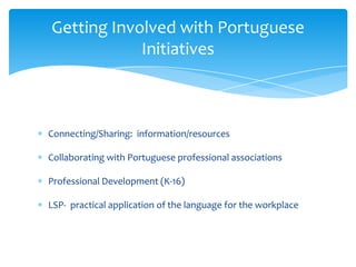 Portuguese is booming…
http://moreintelligentlife.com/blog/robert-butler/brazil-great-or-is-it
http://moreintelligentlife....