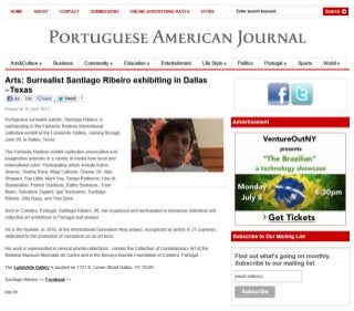 Portuguese american journal santiago ribeiro