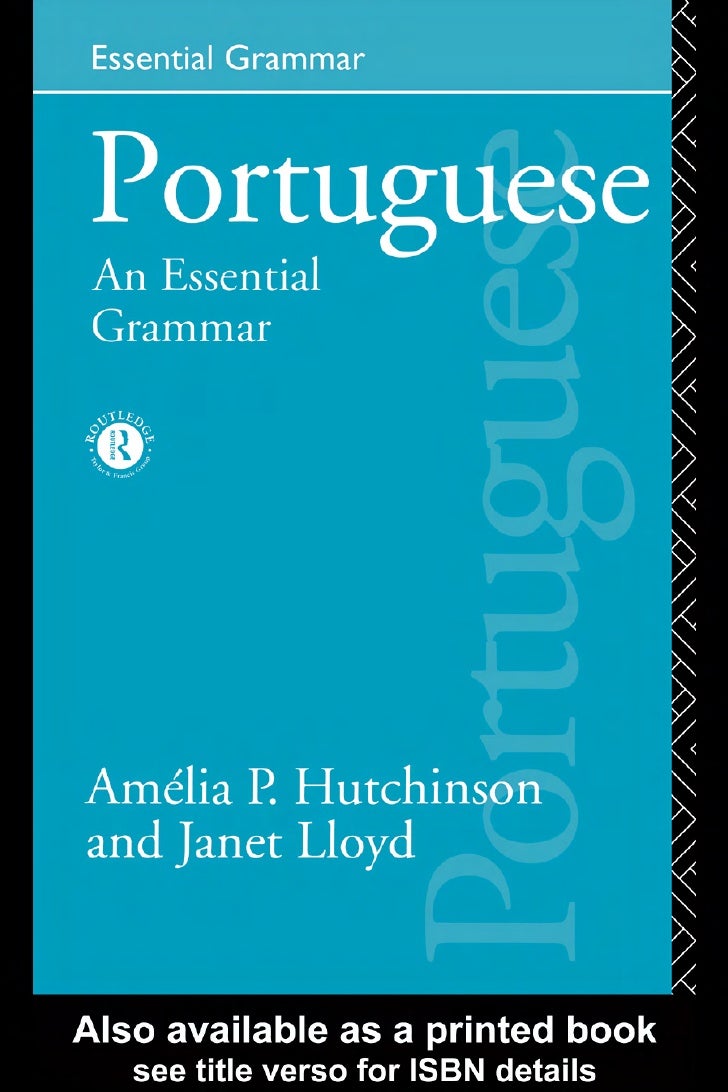 Portuguese an essential grammar
