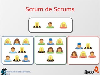 Mountain Goat Software,
LLC
Scrum de Scrums
 