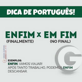 Dicas de Português