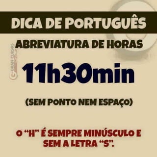Dicas de Português