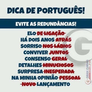 Dicas de Português