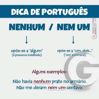 Dicas de Português