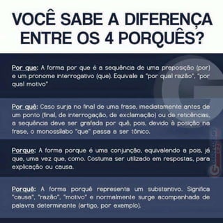 Dicas de Português