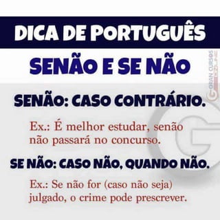 Dicas de Português
