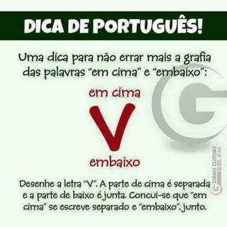 Dicas de Português