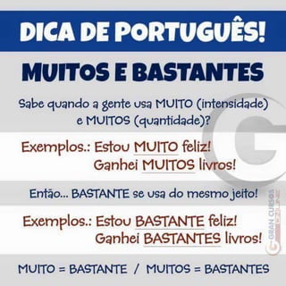 Dicas de Português