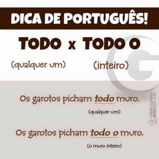 Dicas de Português