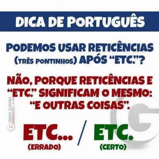 Dicas de Português