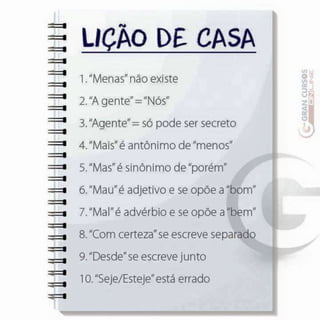 Dicas de Português