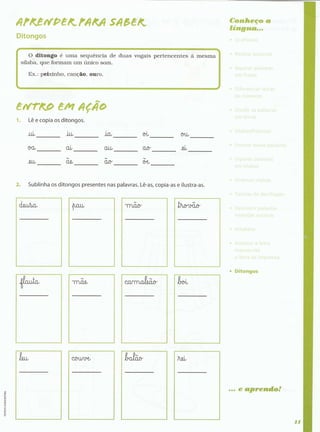 Português  estudar para os testes - 1º ano