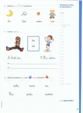 Português  estudar para os testes - 1º ano