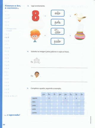 Português  estudar para os testes - 1º ano