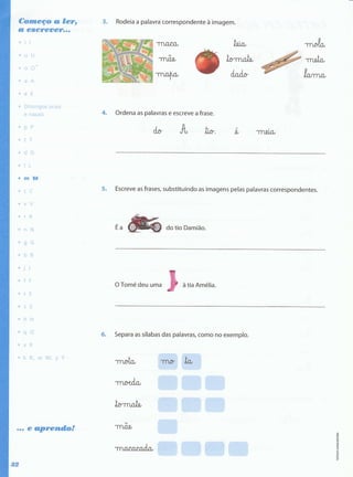 Português  estudar para os testes - 1º ano