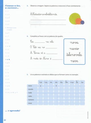 Português  estudar para os testes - 1º ano