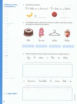 Português  estudar para os testes - 1º ano