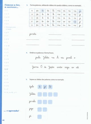 Português  estudar para os testes - 1º ano