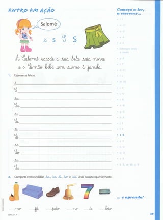 Português  estudar para os testes - 1º ano