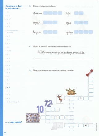 Português  estudar para os testes - 1º ano