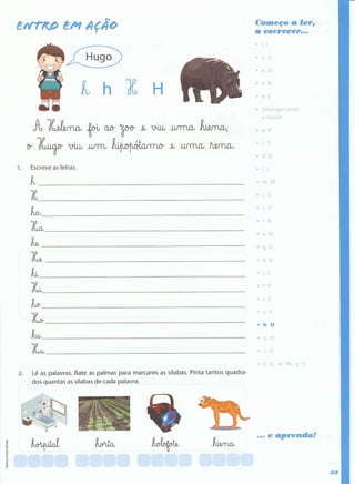 Português  estudar para os testes - 1º ano