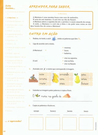 Português  estudar para os testes - 1º ano