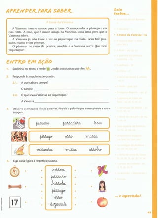 Português  estudar para os testes - 1º ano