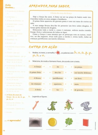 Português  estudar para os testes - 1º ano