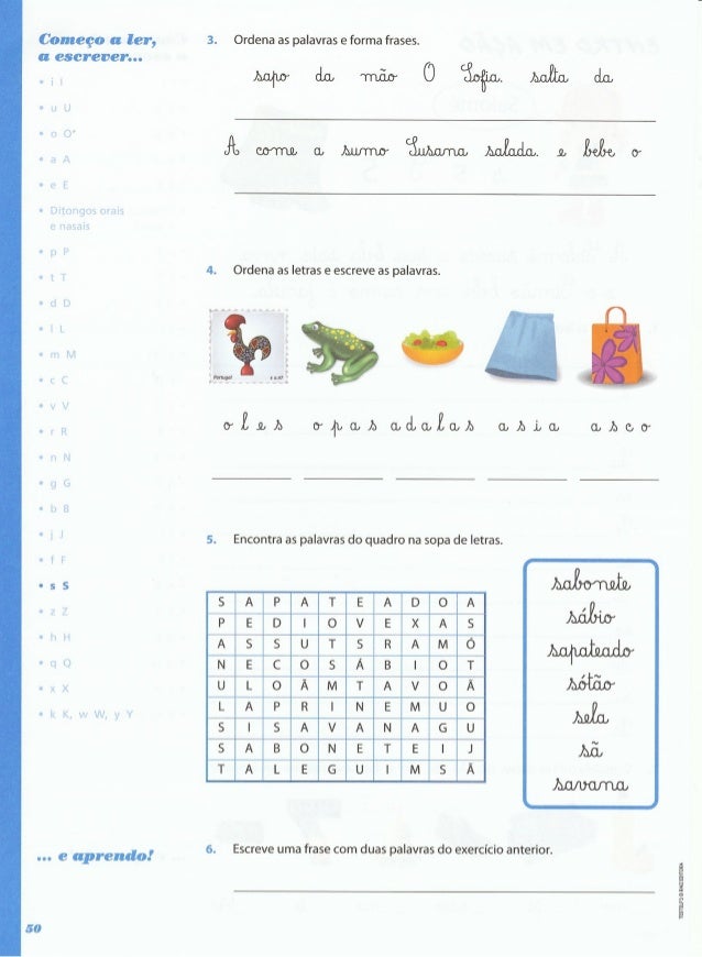 Português Estudar Para Os Testes 1º Ano