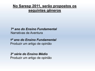 A resposta à questão: É possível utilizar os resultadosda avaliação em larga escala para melhorar odesempenho dos alunos?SIM. Desde que o desempenho insuficiente dos alunosesteja inserido como problema a ser enfrentado ao nívelcentral das políticas públicas, ao nível centralizado degestão da rede, ao nível de gestão da escola, ao nível decoordenação e supervisão pedagógica e ao nível da gestãoda aprendizagem pelo professor e da sala de aula.