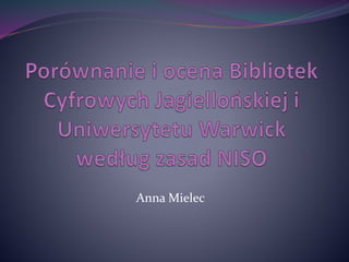 Anna Mielec
 