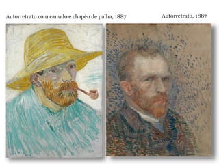 Autorretrato com canudo e chapéu de palha, 1887 Autorretrato, 1887
 