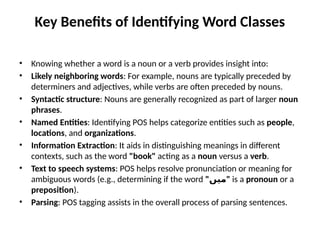 Comprehensive Guide to Parts of Speech Tagging and HMM in NLP | PPTX