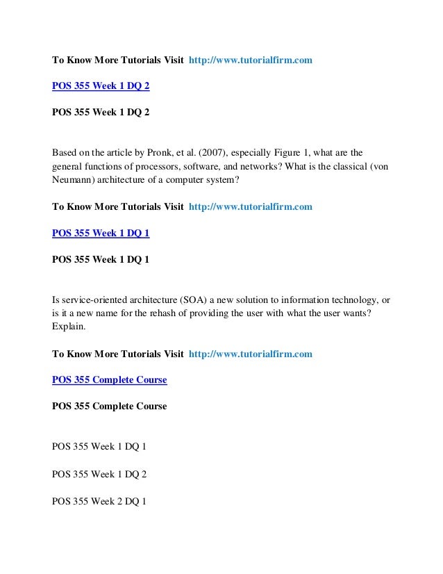 pos 355 team assignment Pos 355 uop course tutorial - tutorialsale saturday, 18 january 2014 pos 355 week 5 team assignment operation system analysis (uop) pos 355 week 4 team assignment (complete outline) linux features (uop) click here to purchase the tutorial. pos 355 team assignment Pos 355 uop course tutorial - tutorialsale saturday, 18 january 2014 pos 355 week 5 team assignment operation system analysis (uop) pos 355 week 4 team assignment (complete outline) linux features (uop) click here to purchase the tutorial.